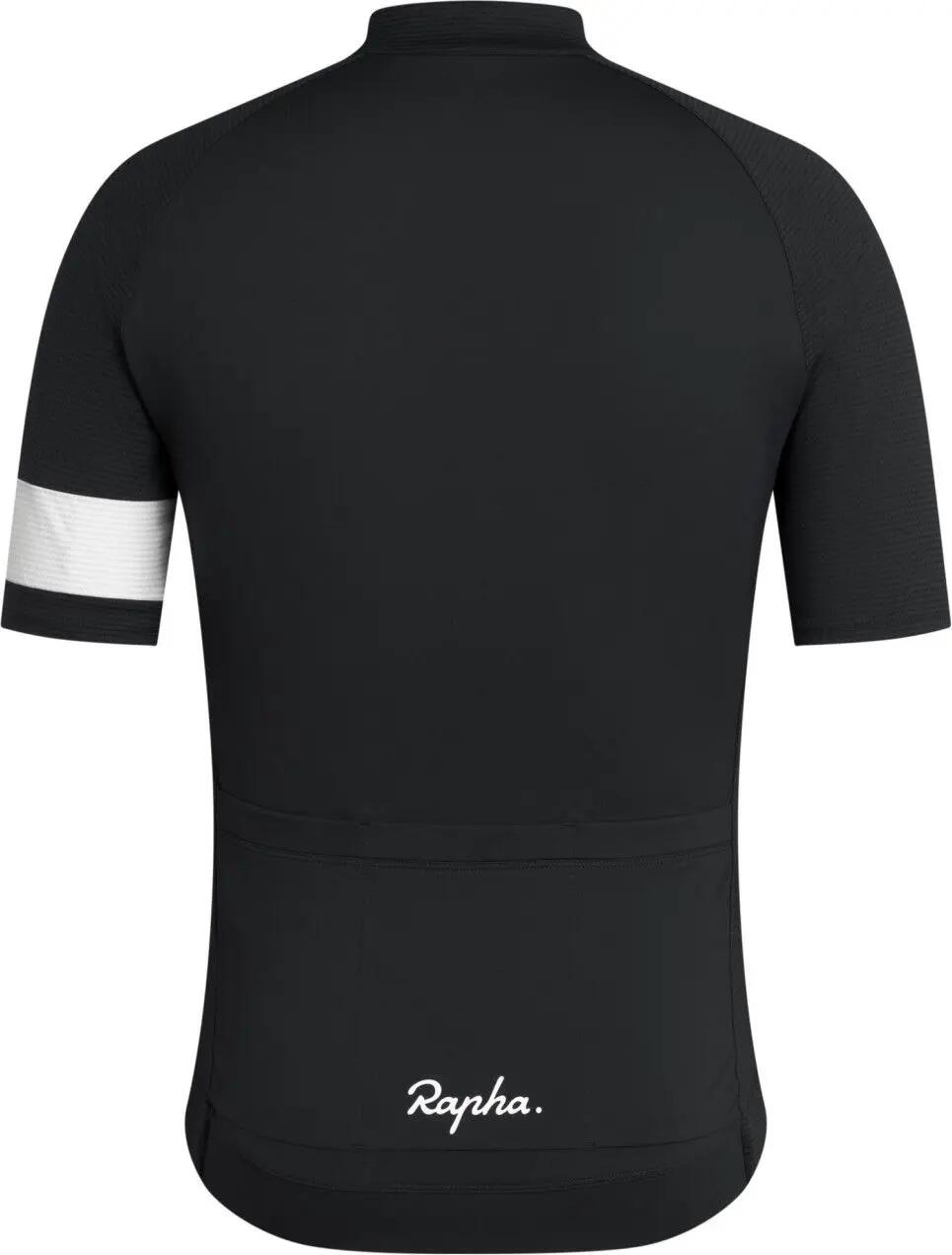 Maillot Manches Courtes Rapha Core Lightweight Noir 2/2