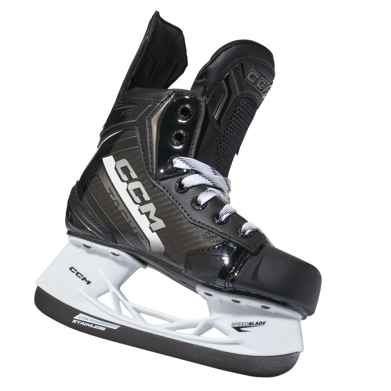 CCM SKXR YT CCM TAC Player pattini da hockey su ghiaccio Regular 11.5 giovani 3/5