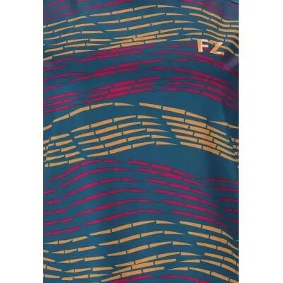 T-shirt donna FZ PR2506 W S/S Tee in poliestere riciclato – 2034 Poseidon 3/4
