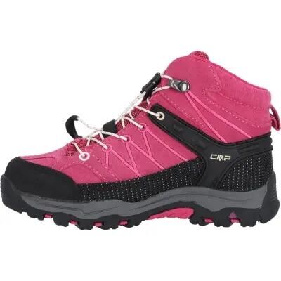 cmp Kids Rigel Mid WP Stiefel Leder wasserdicht – 10HC Geraneo-Off White 5/7