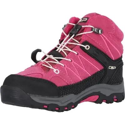 cmp Kids Rigel Mid WP Stiefel Leder wasserdicht – 10HC Geraneo-Off White 4/7