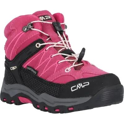 cmp Kids Rigel Mid WP Stiefel Leder wasserdicht – 10HC Geraneo-Off White 2/7