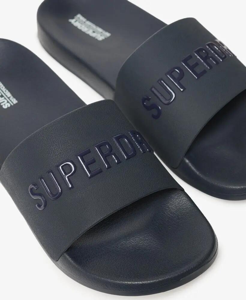 superdry Infradito Logo Pool Plantare sagomato – Rich Navy/Rich Navy 6/7