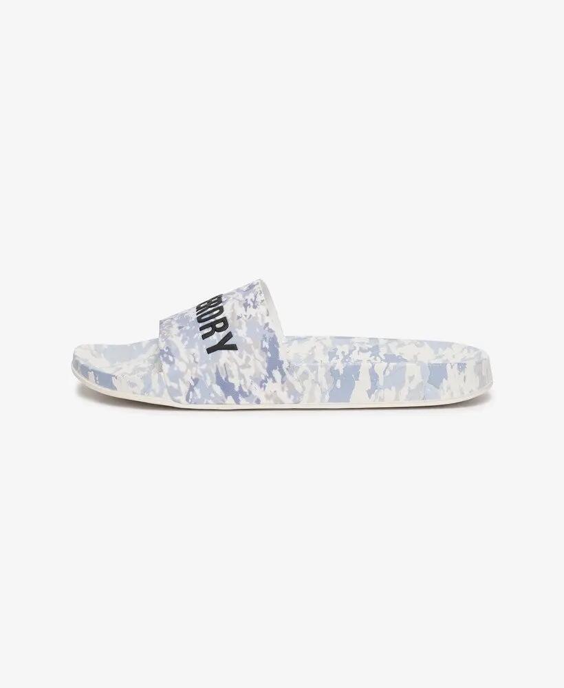 superdry Claquettes Camo Print avec semelle moulée – Whiteout Camo 5/7