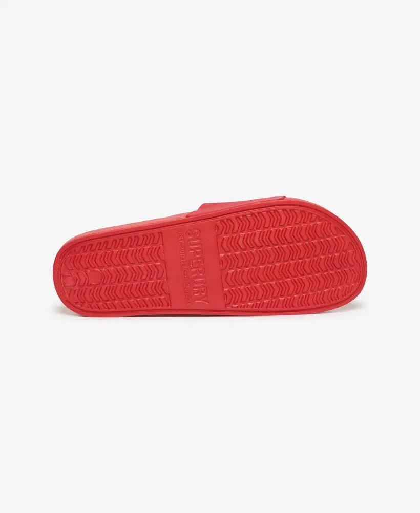 superdry SD&Co. Pool Ciabatte con plantare sagomato – Flare Red/Black 5/7