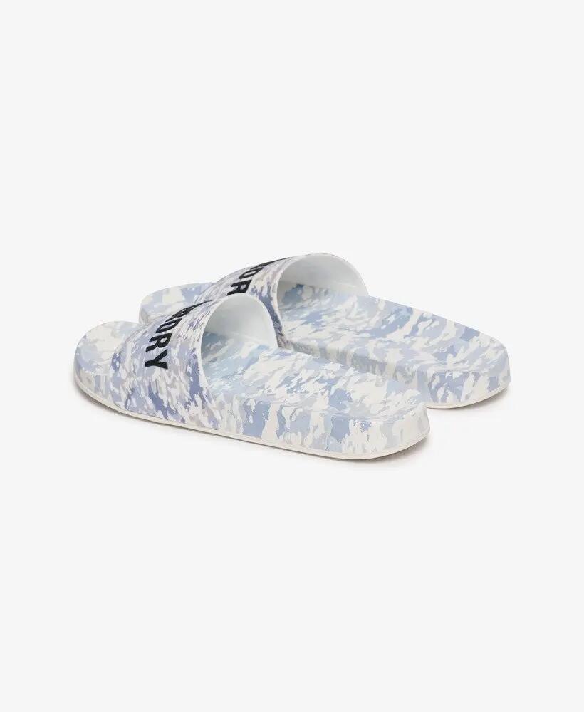 superdry Claquettes Camo Print avec semelle moulée – Whiteout Camo 2/7
