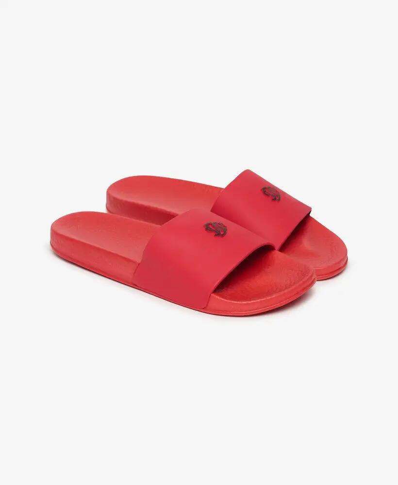superdry SD&Co. Pool Ciabatte con plantare sagomato – Flare Red/Black 2/7