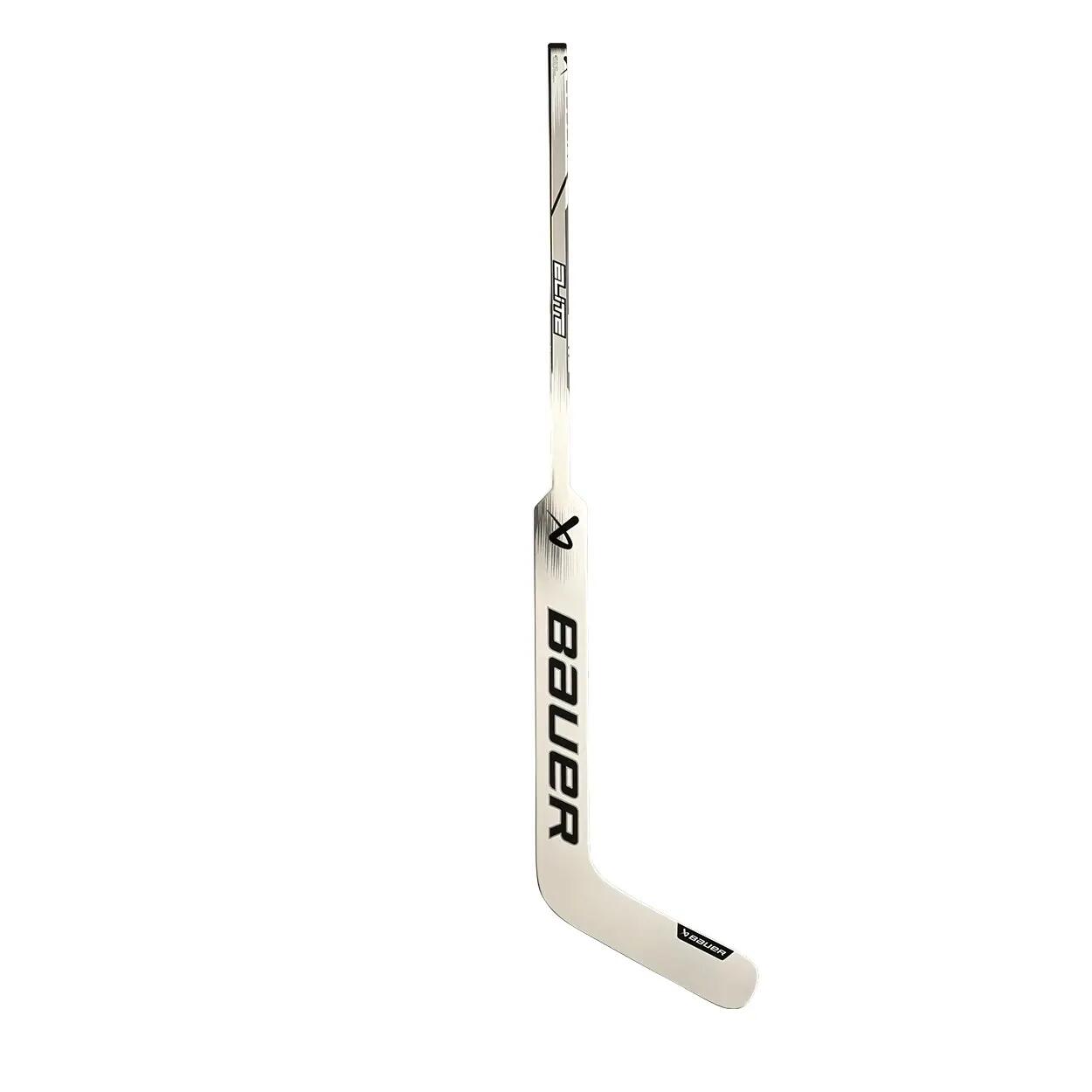 BAUER Goal Stick Elite LFT Senior witte/zwarte keepersschaats 2/2