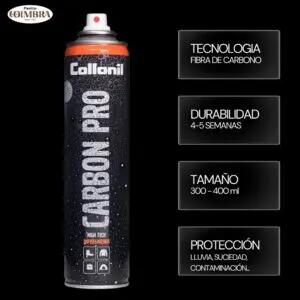 Spray impermeabilizante alto rendimiento 300 ml Carbon Pro 2/3