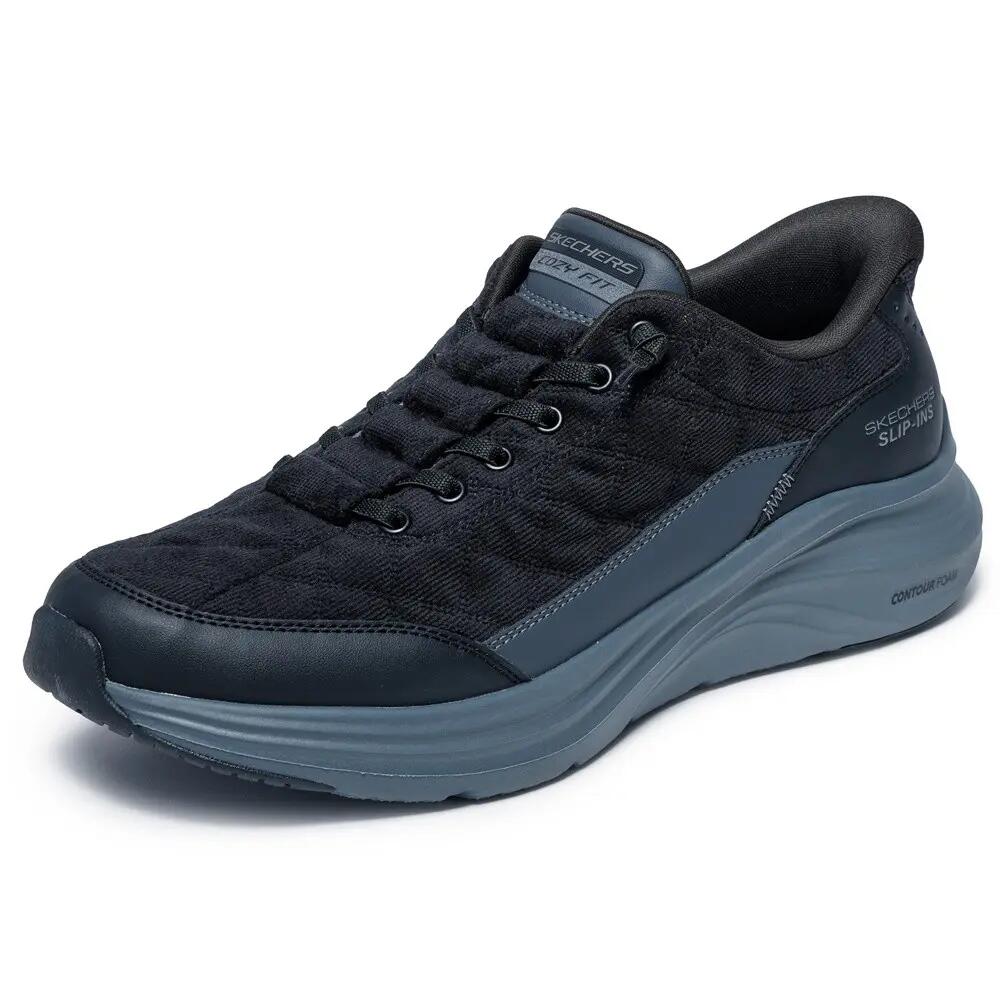 Contour Foam-cordelux Negro | Skechers Zapatillas Hombre 2/7