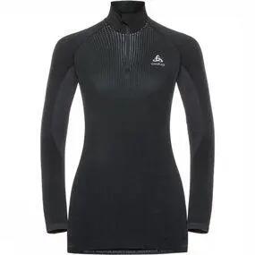 Sous-vêtement - Sportswear - col haut, manches longues - Performa XL - noir
