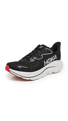 Shoes - running - men - clifton 10 - amortiserend, licht - zwart/ zilver