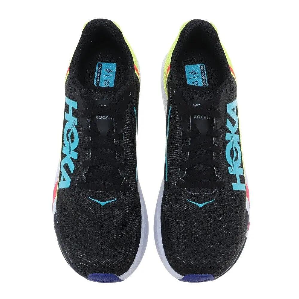 Chaussures - running - unisexe - plaque carbone - Rocket X - noir 4/4