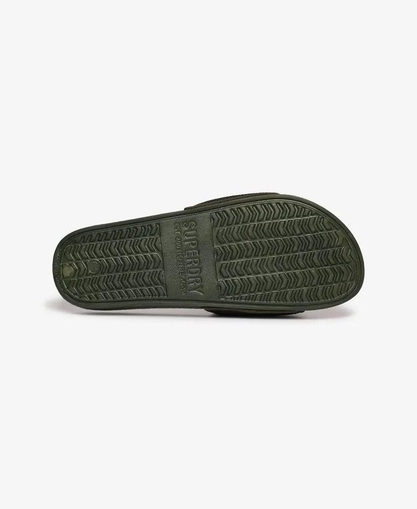superdry Chinelos Utility Mesh Pool com palmilha moldada – Surplus Goods Olive 5/7