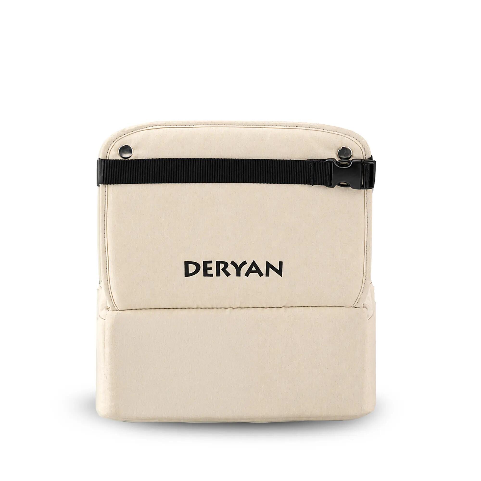 Deryan Rehausseur de Chaise V2 - Avec Sangles de Fixation - Nougat 6/9