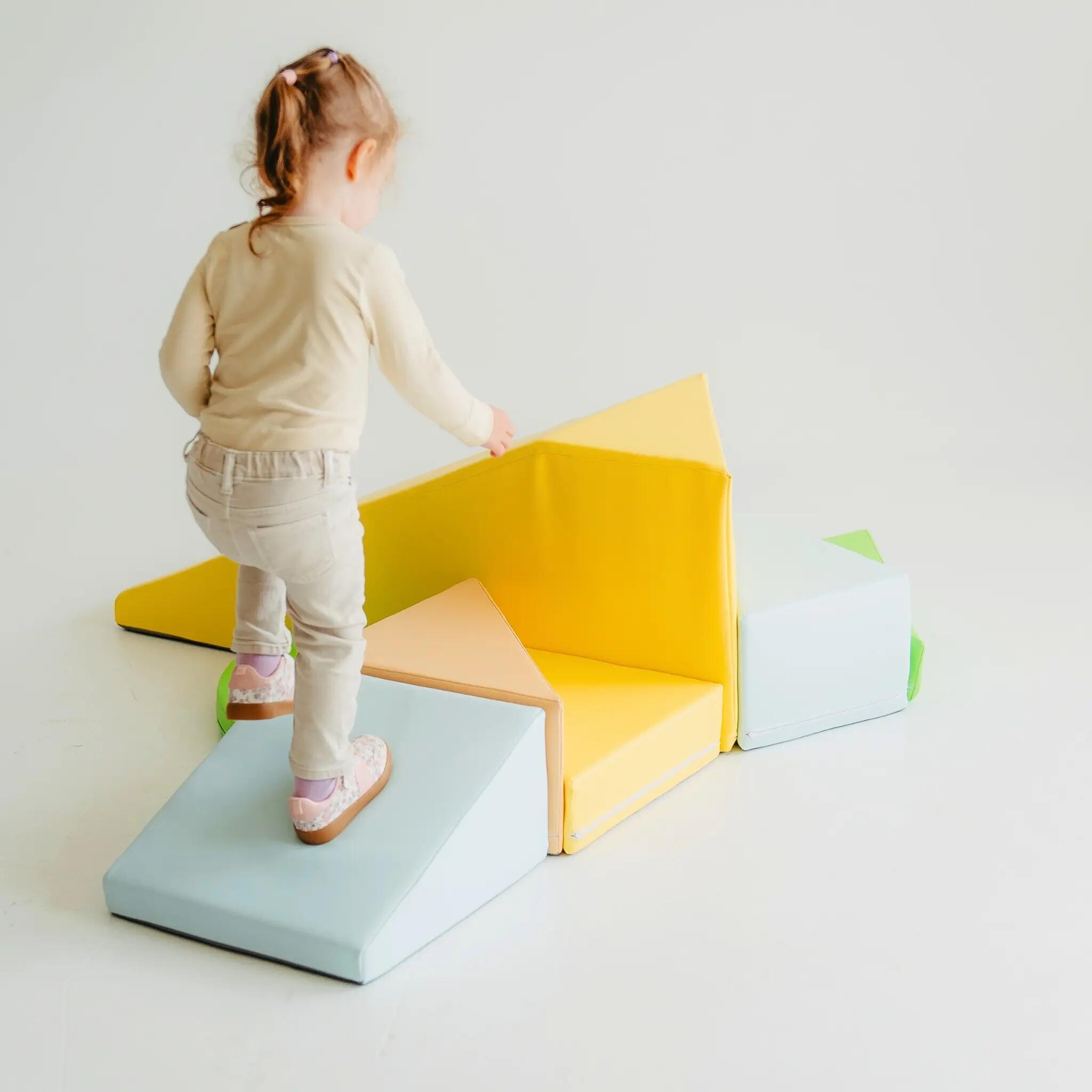 Conjunto Soft Play grande com blocos de espuma para trepar - KUBO CORO & LUMO 6/15