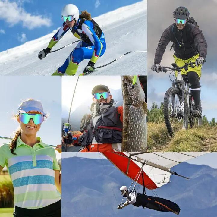 Lunettes de sport, Cozevdnt, anti-pollution, UV400, TR90, plusieurs séries 5/6