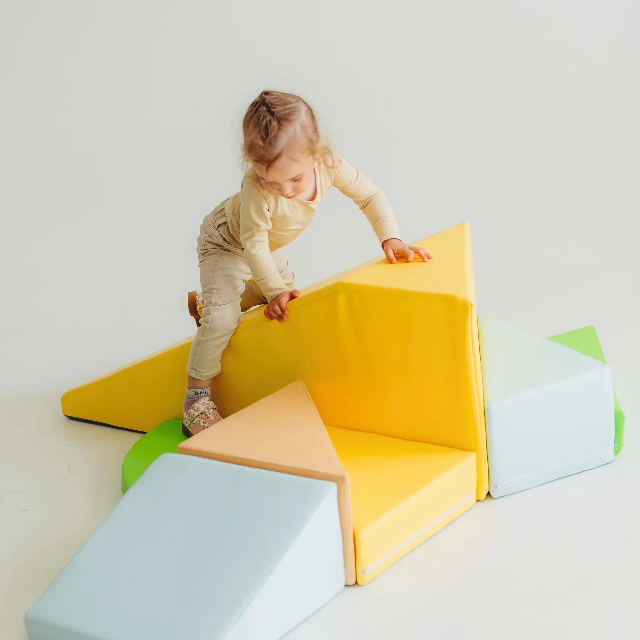 Conjunto Soft Play grande com blocos de espuma para trepar - KUBO CORO & LUMO 2/15