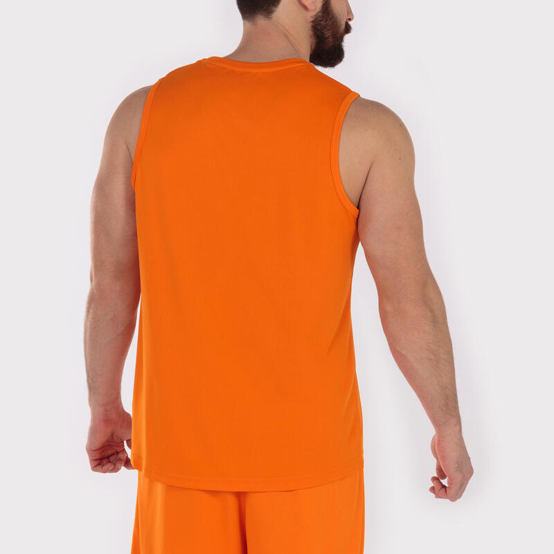 Débardeur sans manches basket-ball Homme Joma Combi basket orange