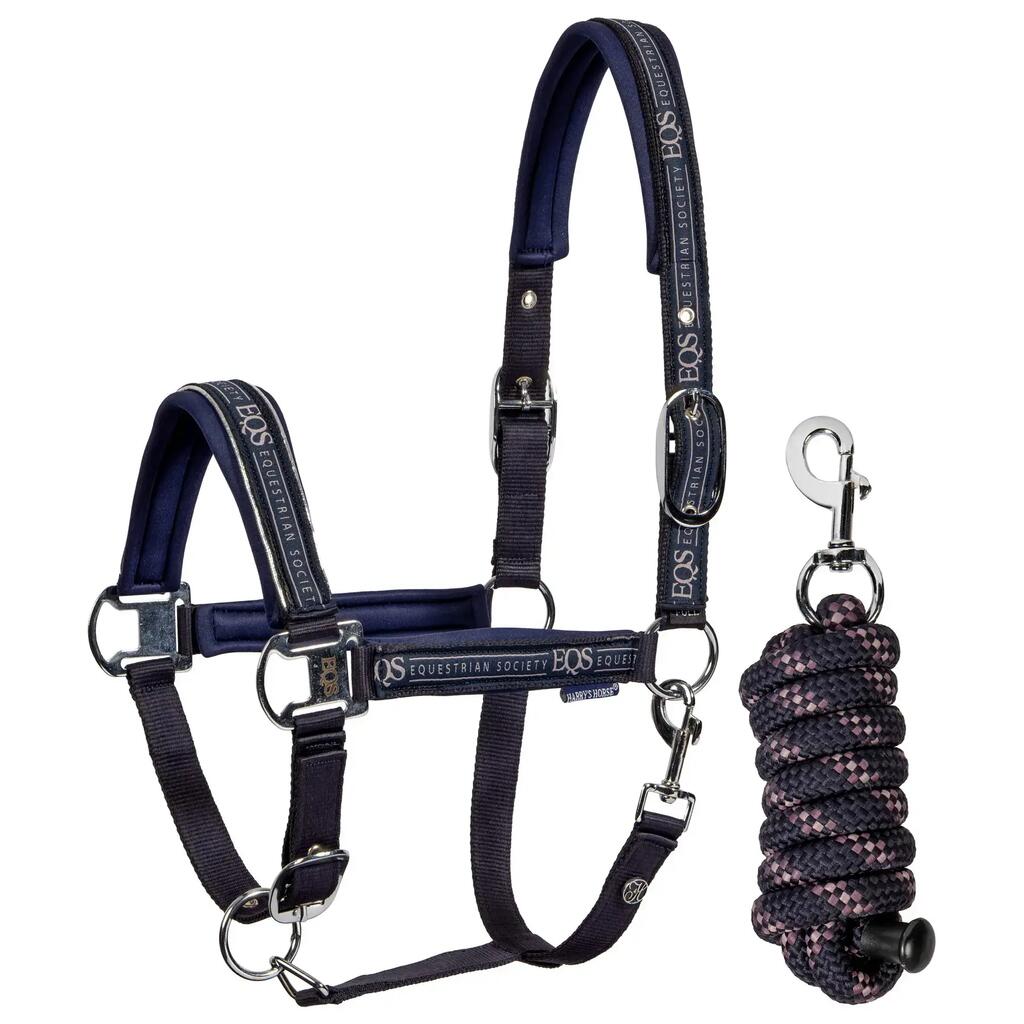 Halter and lead rope set for horse Harry's Horse EQS