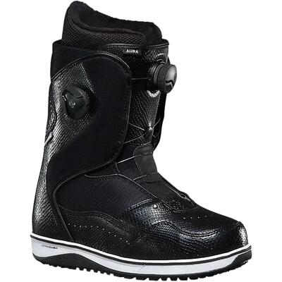 Snowboardboots - all mountain - volwassenen - aura - zwart/wit