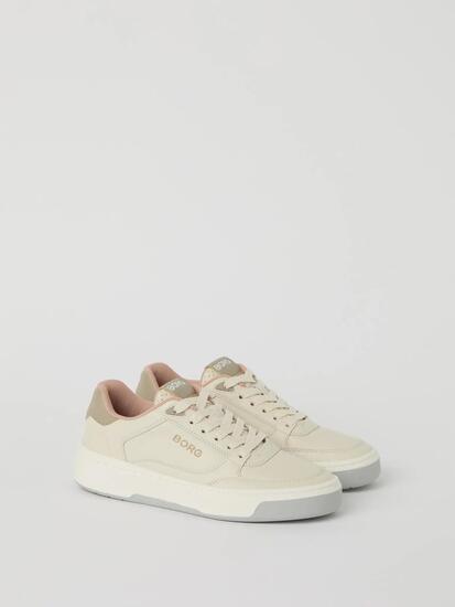 bjorn_borg T2200 BSC - Chaussure de tennis femme OFF WHITE - TAUPE