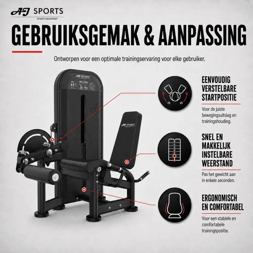 Leg Extension & Leg Curl Machine 5/7