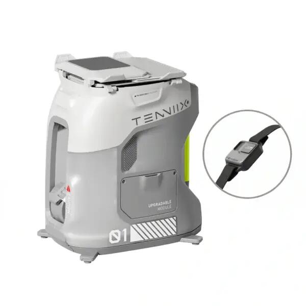 TENNIIX Basic Lance-balles de Tennis Smart 100+ Balles 120 km/h 4/6