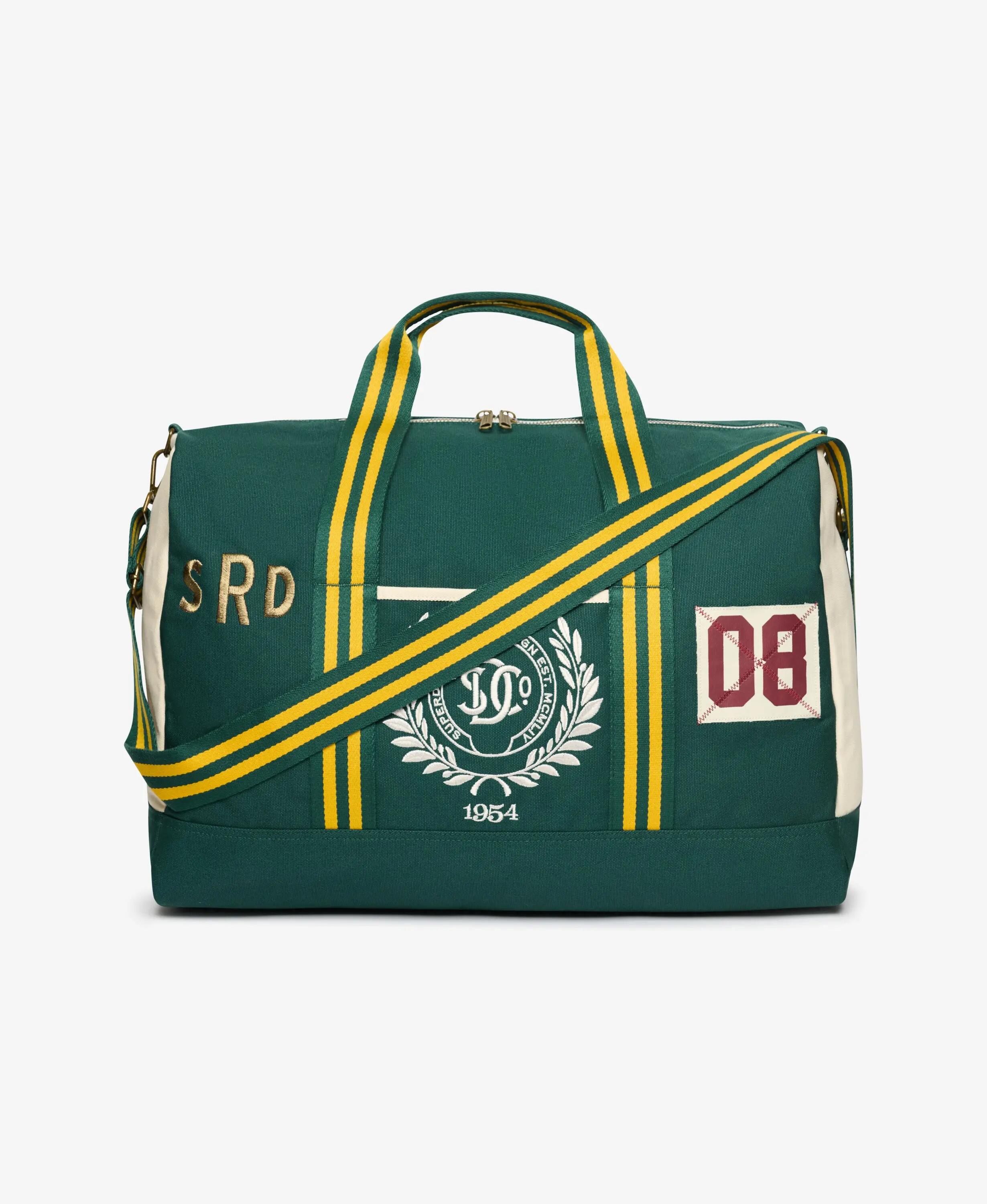 superdry Vintage Patch Weekender Bag canvas – Enamel Green Multi 2/6