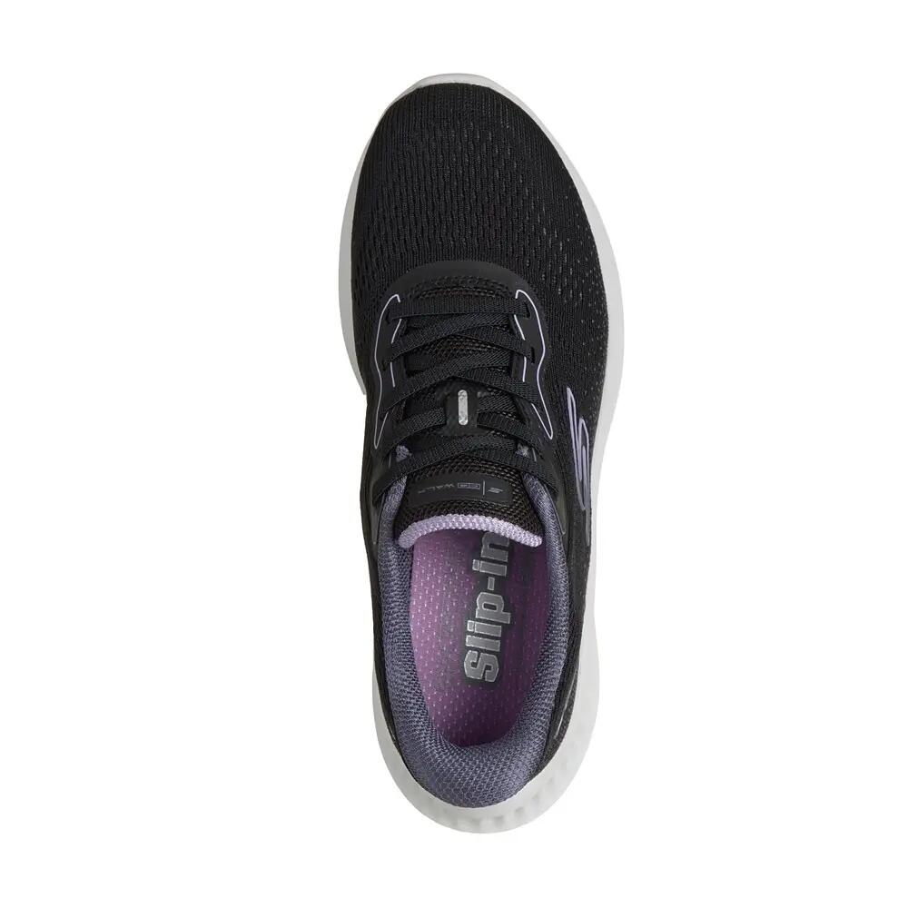 Skechers Slip-ins Go Walk Now NOIR -  pour   Caminar 4/7