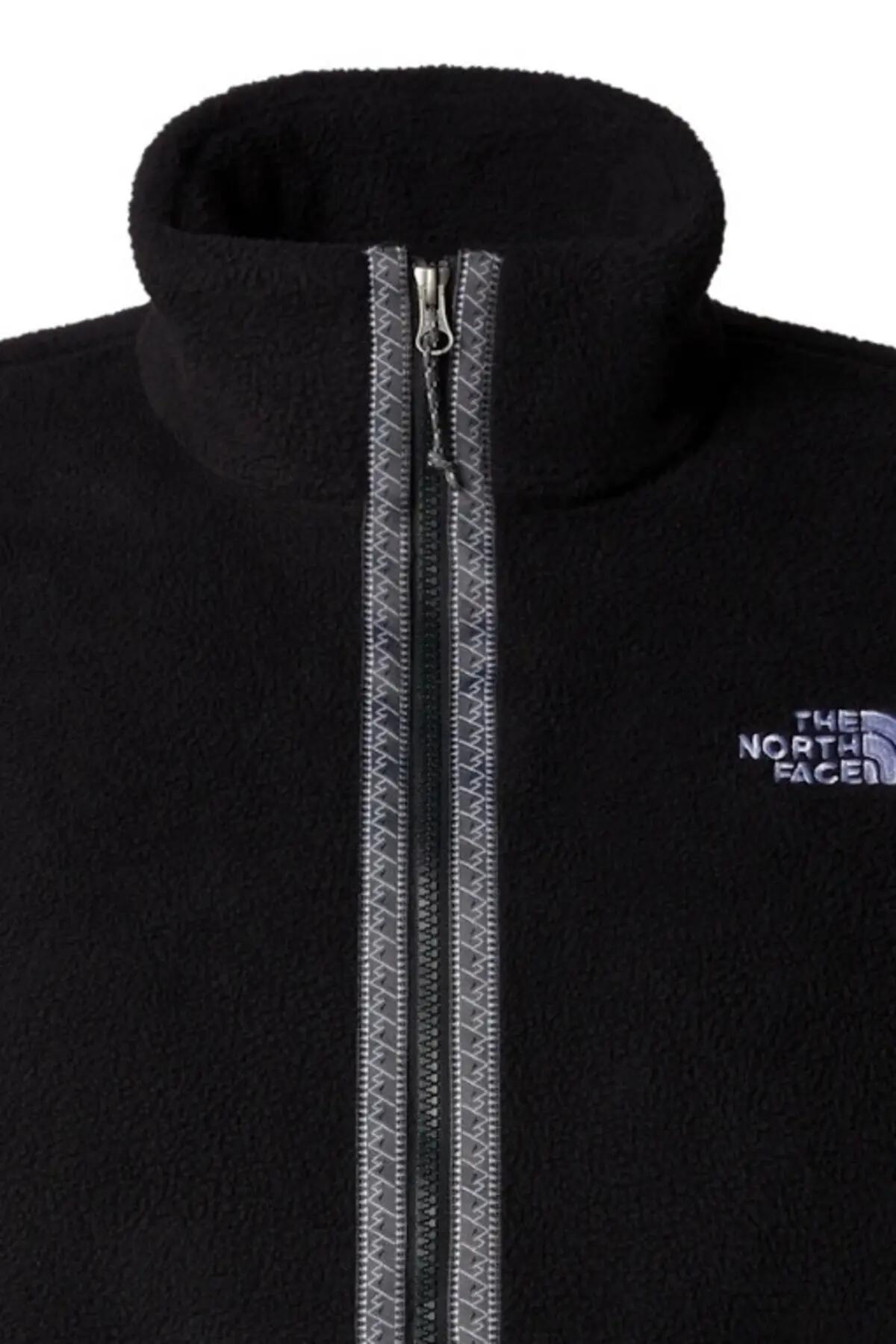 Giacca The North Face Modello M Tnf Fleeski Fz Jacket Colore Nero 5/5