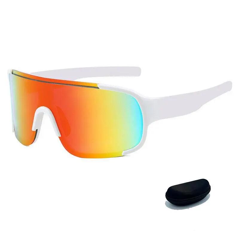 Sport zonnebril - Fietsbril - Buiten sport accessoire - Omrande lens, anti-UV 6/6