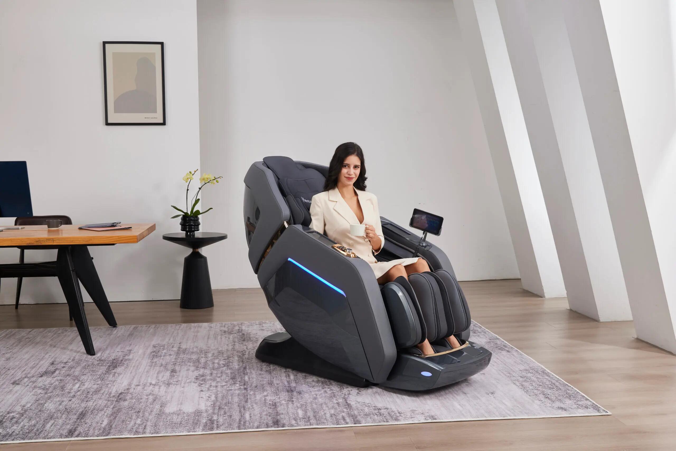 Z9 Cadeira de Massagem Premium (Cinzento) 4/15