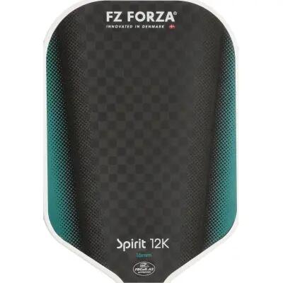 FZ FORZA Spirit 12K Pickleball in graphite – 1001 Black 4/6