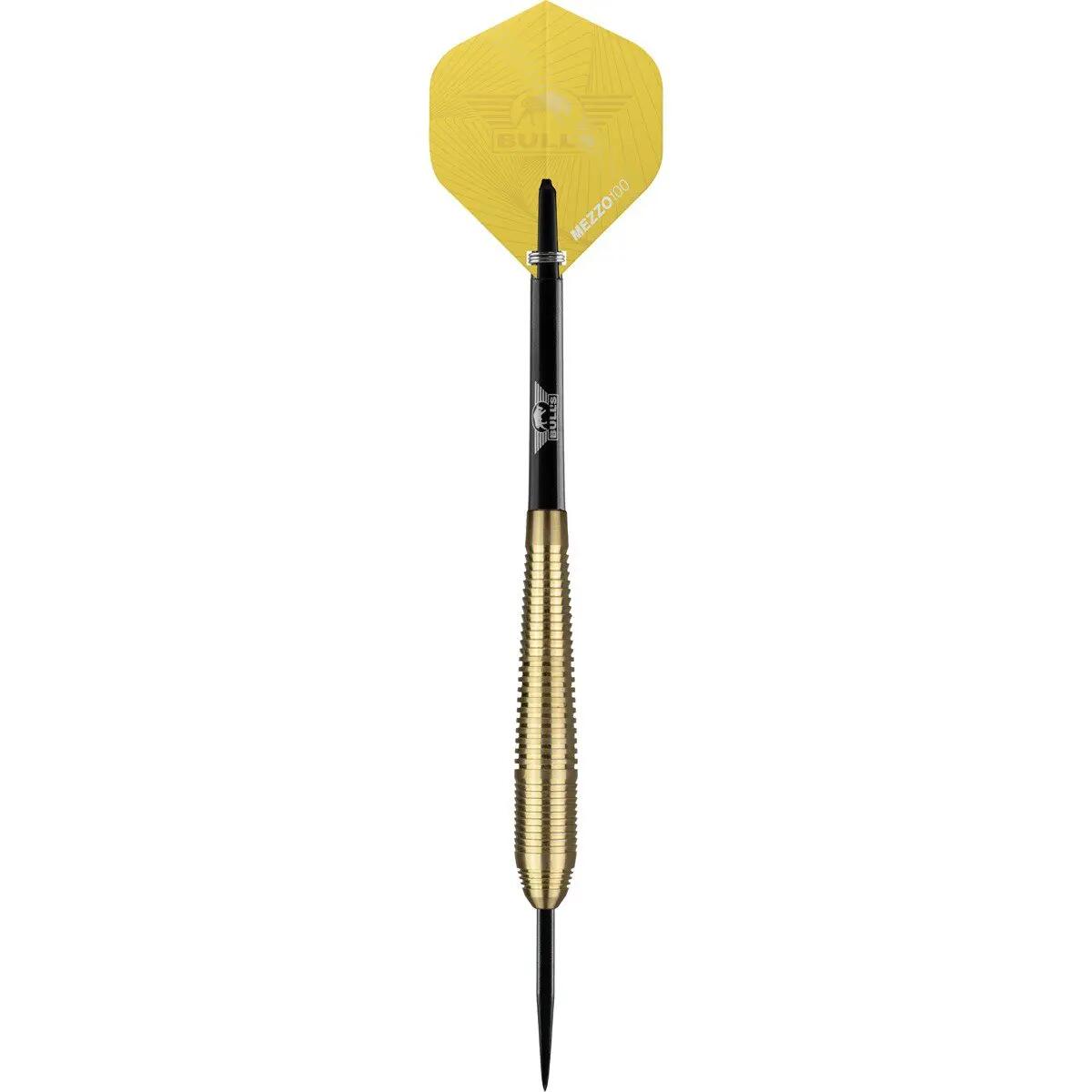 Charge Yellow Brass Dartpijlen 5/5