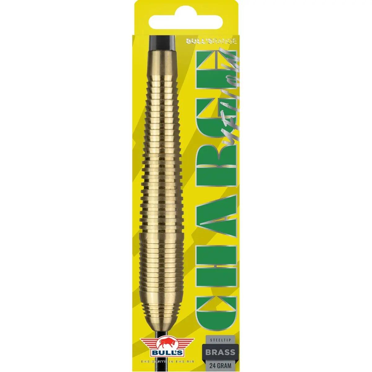 Charge Yellow Brass Dartpijlen 4/5