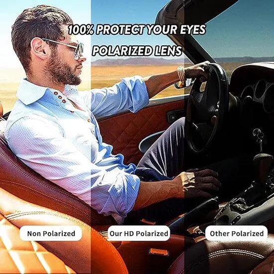 Lunettes de soleil à clip - Clip polarisant - Lunettes correctrices - Protection 3/6