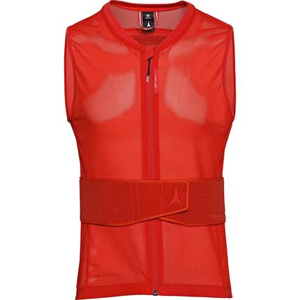 Herren - sportswear - schutzweste - leicht - live shield amid lite - rot
