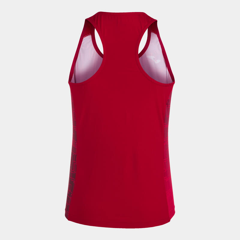 Camiseta tirantes Mujer Joma Elite viii rojo