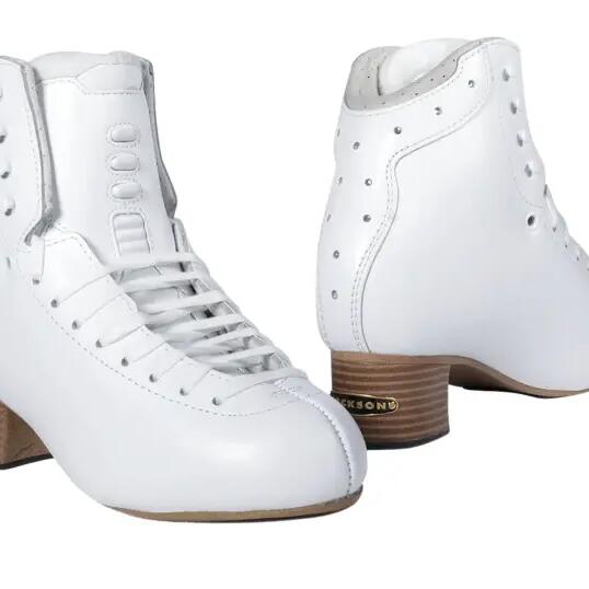 DJ5300PB W 065 Jackson Supreme PBX 75 Women White 6.5 Figure Skate Boots