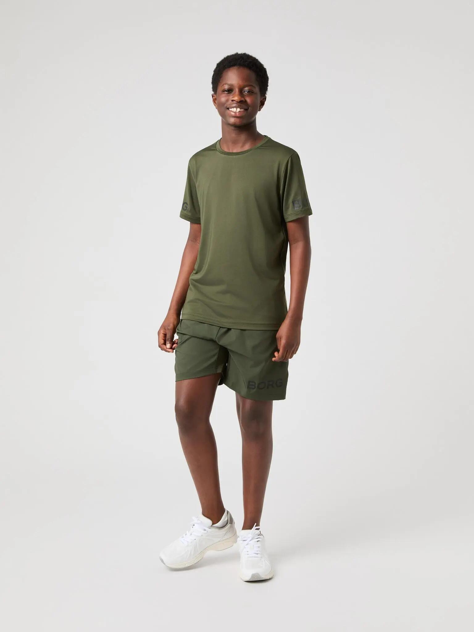 bjorn_borg T-Shirt Junior aus recyceltem Polyester – FOREST NIGHT 3/3