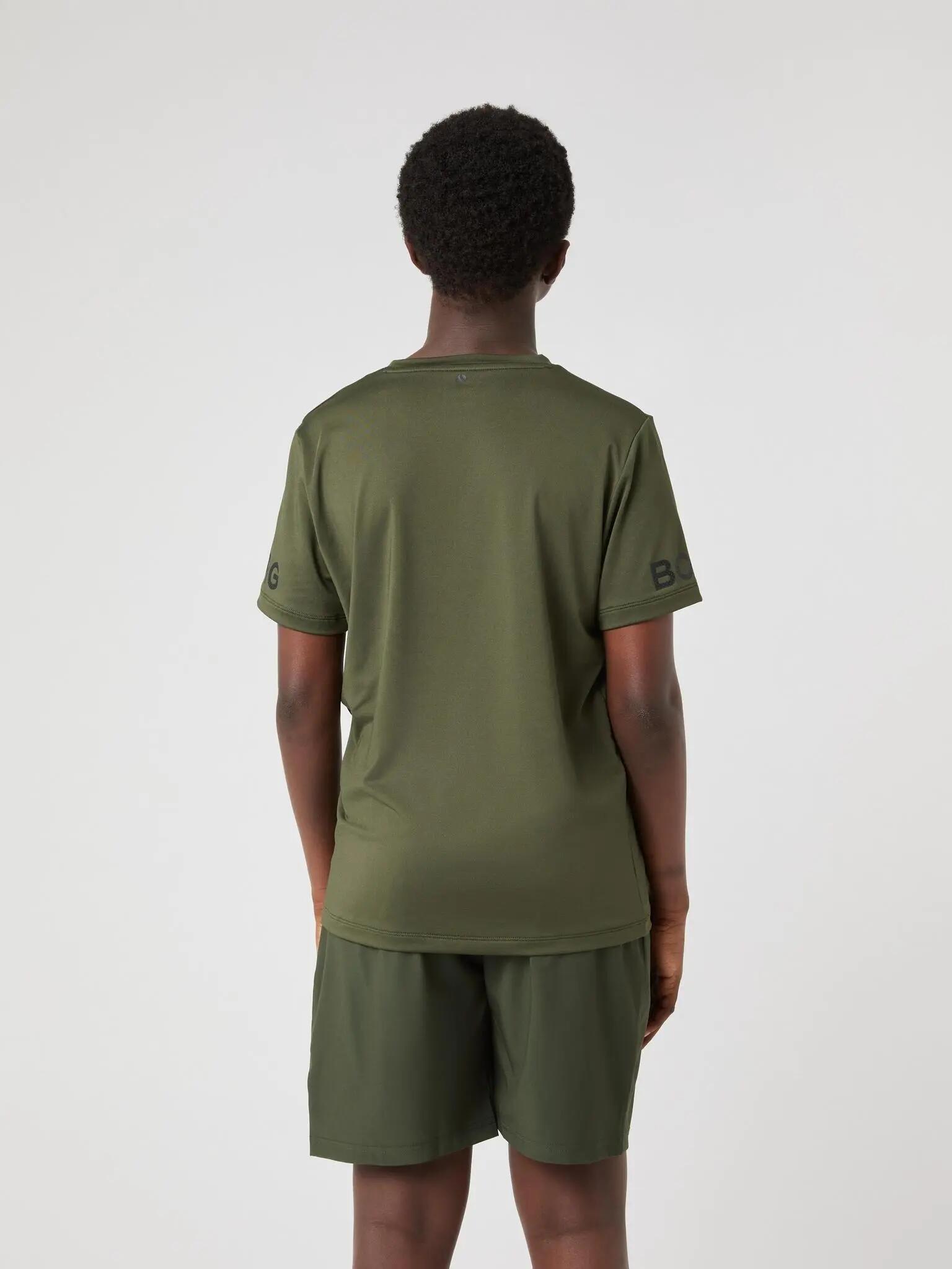 bjorn_borg T-Shirt Junior aus recyceltem Polyester – FOREST NIGHT 2/3