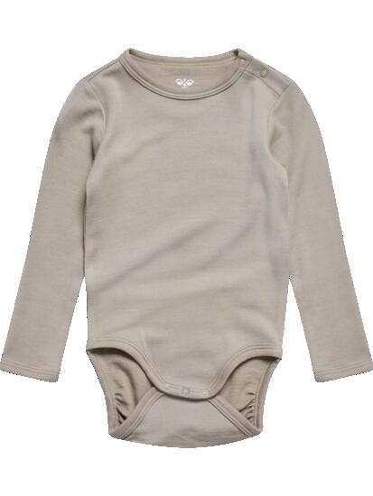 hummel body manches longues en laine mélangée – VINTAGE KHAKI