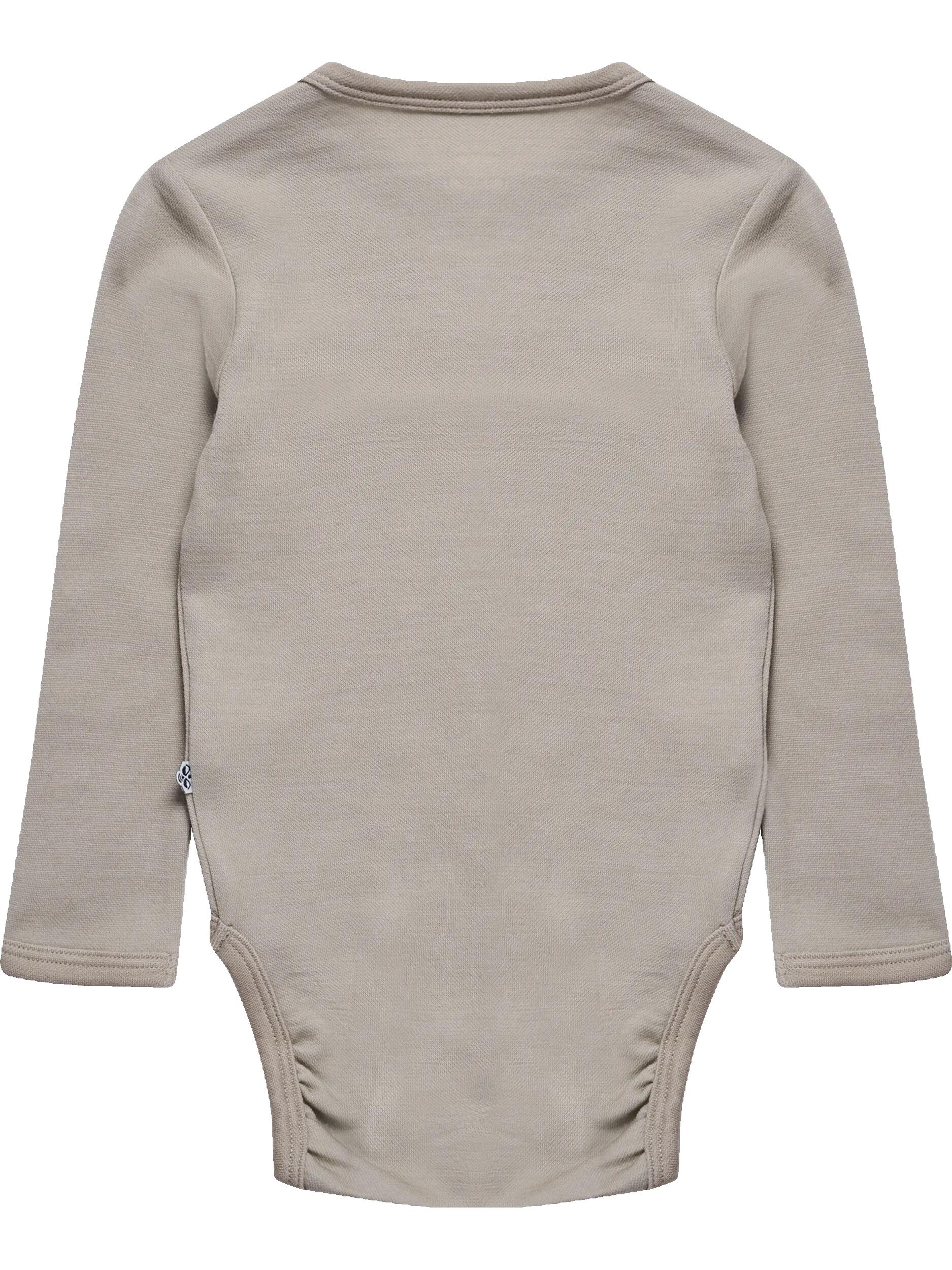 hummel Body langarm aus Wollmix - warmes Tragegefühl – VINTAGE KHAKI 2/2