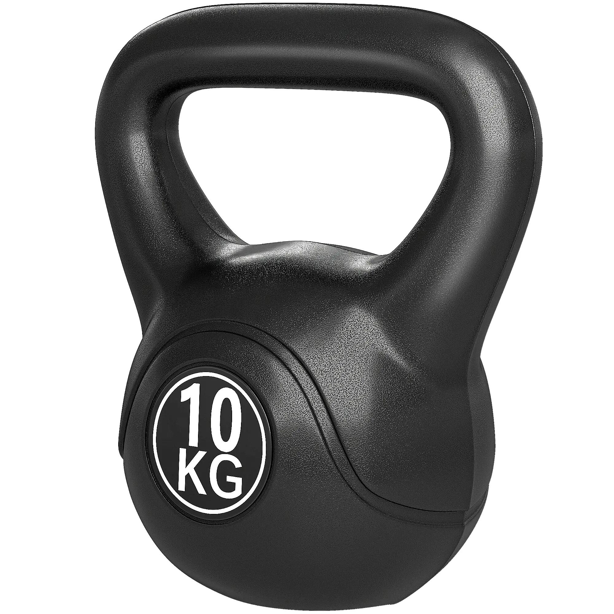 Kettlebell de 10 kg rempli de sable avec large poignée antidérapante pour l'entr 2/9