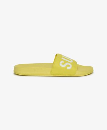 superdry Pool Sliders sandales légères à brides rembourrées – Blue Sea