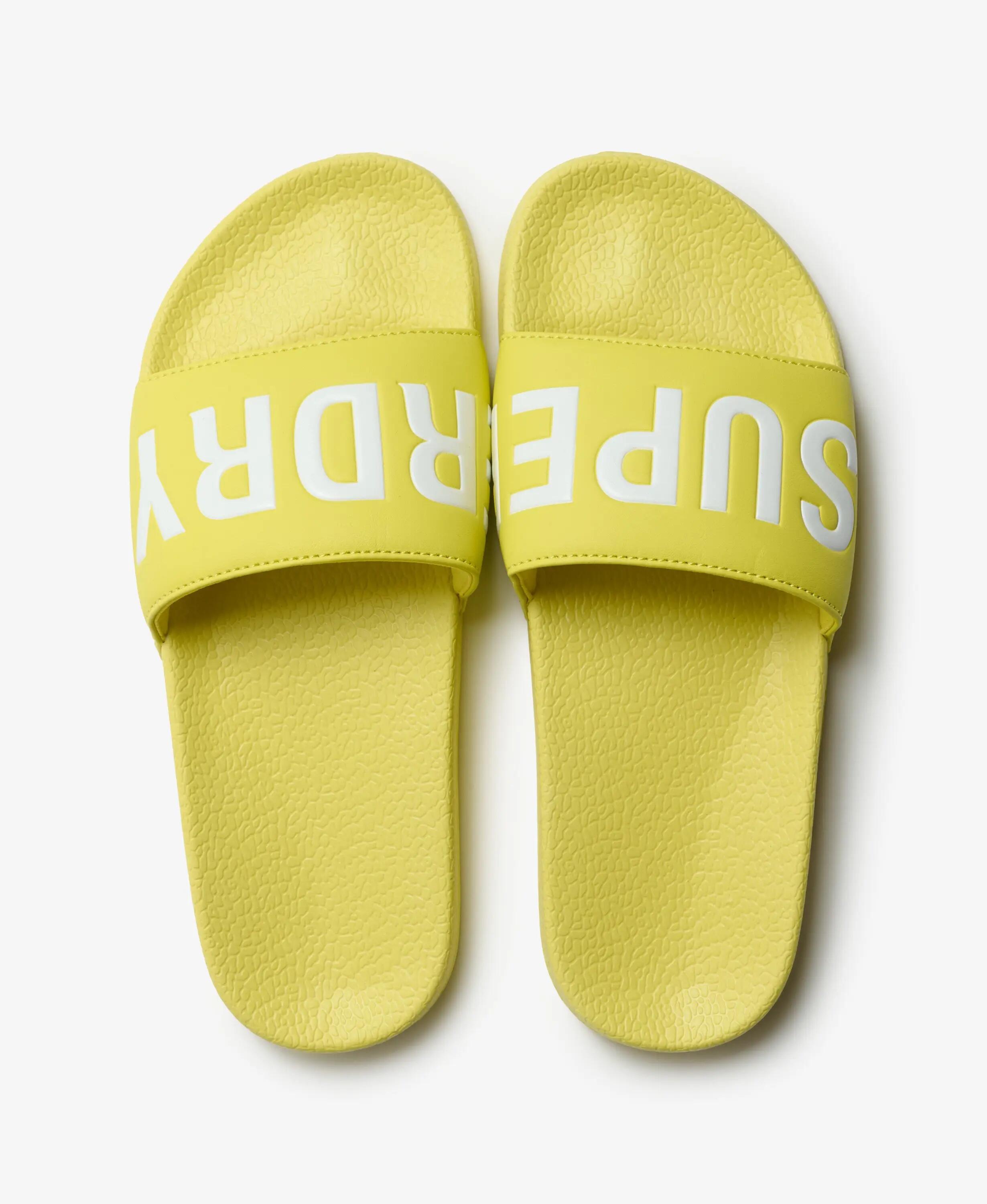 superdry Pool Sliders chinelos com tiras almofadadas – Skate Apple 7/7