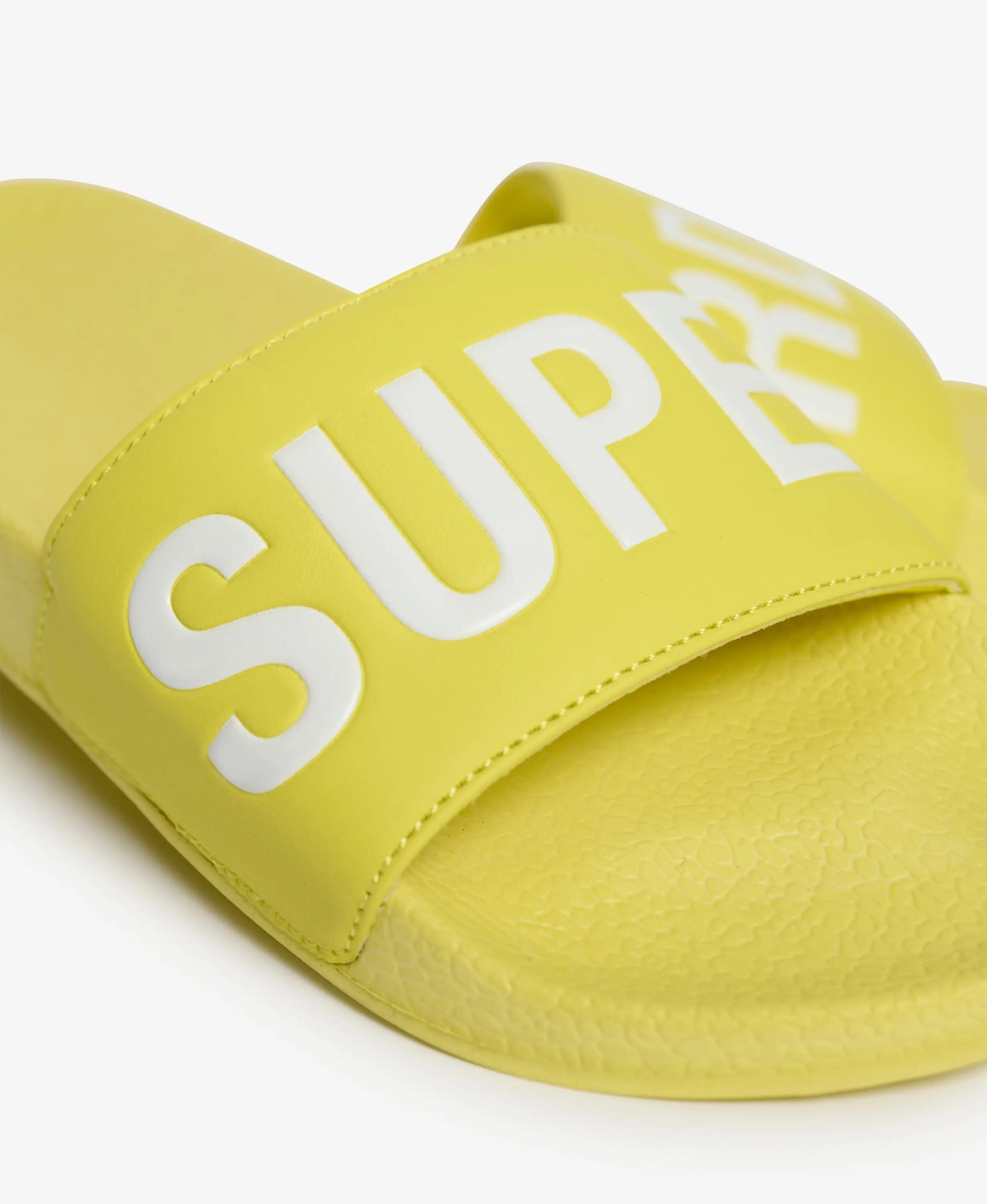 superdry Pool Sliders chinelos com tiras almofadadas – Skate Apple 6/7