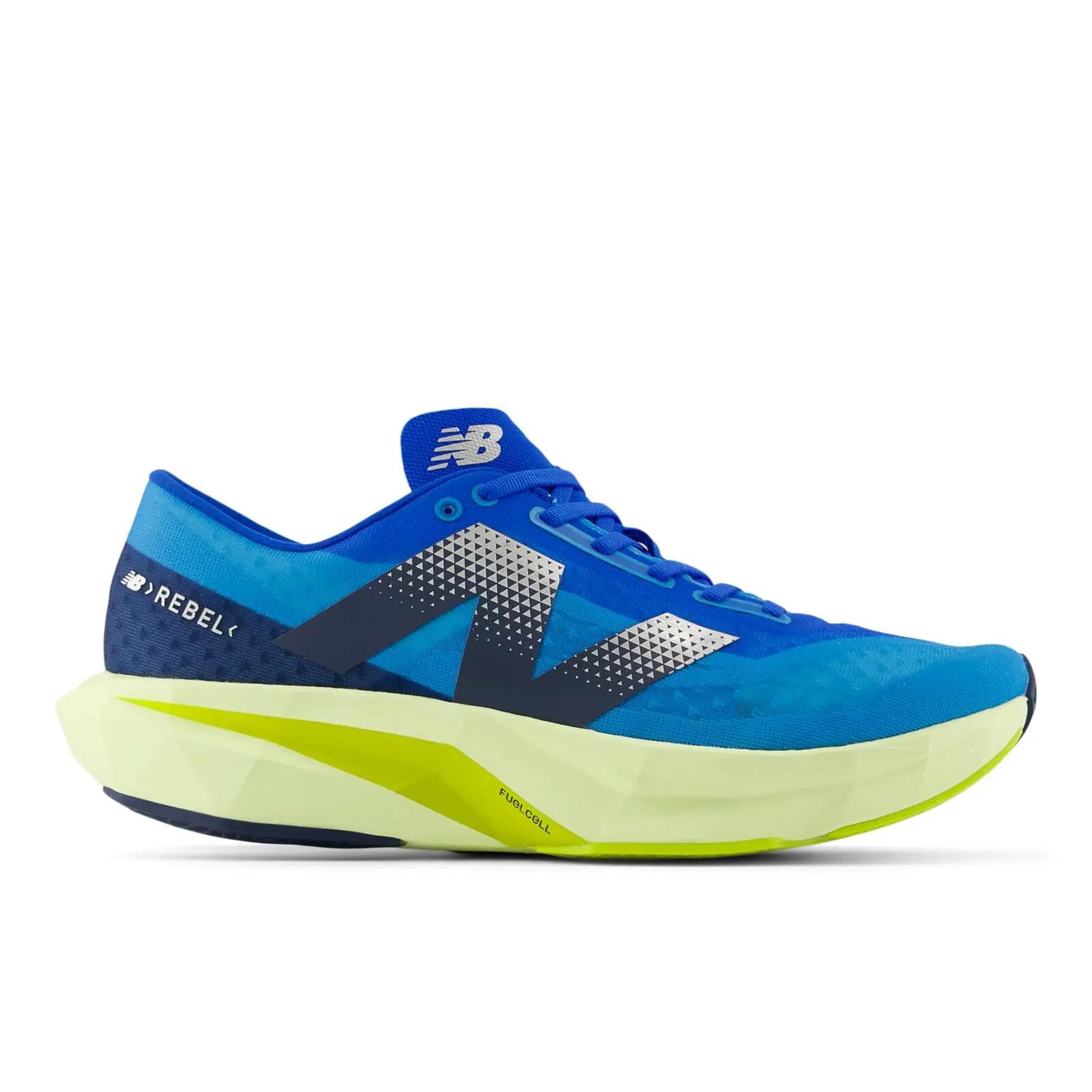Scarpe - running - uomo - leggere, reattive - Rebel v4 - blu 4/4