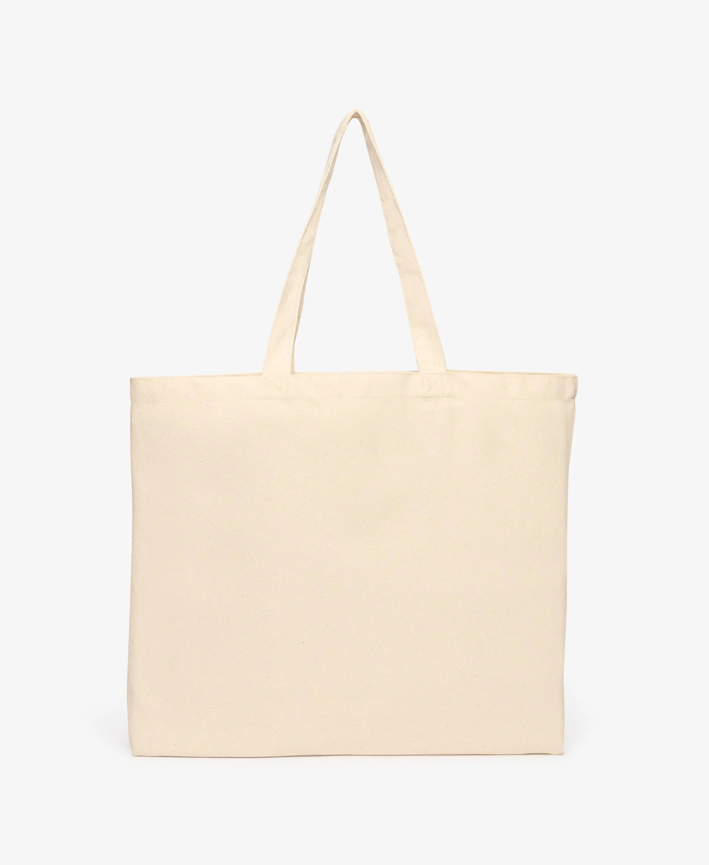superdry Borsa tote Cult in 100% cotone – Natural Brown/Black 4/5